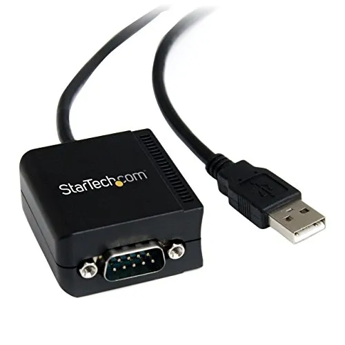 Startech.Com Cavo Adatattore USB Ftdi Rs-232 a Seriale 1 Porta, Isolamento Ottico