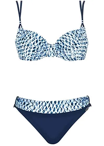 Sunflair Water Diamond - Bikini da donna 26 blu 6C
