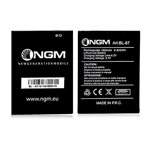 ORIGINALE NGM Batteria BL-87 per You Color M500 1850 mAh LI-Ion Bulk