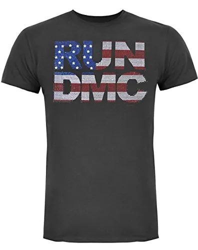 Amplified Run DMC Diamante Men's T-Shirt (S)