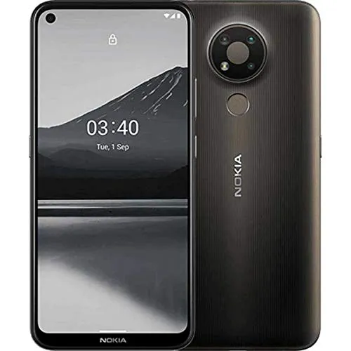 Nokia 3.4 64 GB Cellulare Grigio, Carbone, Android 10, Dual SIM