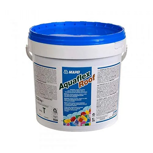 Membrana liquida per impermeabilizzazione in esterno 20kg Aquaflex Roof Mapei - Colore: GRIGIO