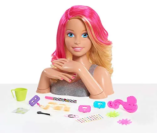 Barbie 62530 Deluxe Styling Head - Blonde, multicolore