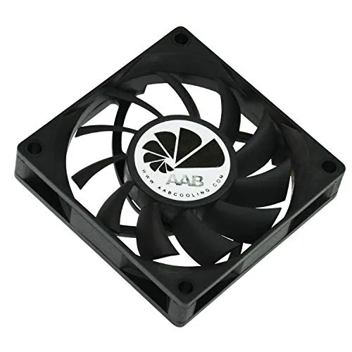 AABCOOLING Fan 7 - una Economico ed Efficiente 60mm Ventola 12V, Cooling Fan, Ventilatore per Computer, Raffreddamento PC, 7cm, 3 Pin 24 dB (A)