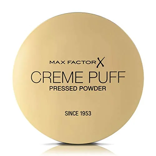 Max Factor Cipria Compatta Creme Puff, Cipria Opacizzante Effetto Matte, Texture Leggera, 013 Nouveau Beige