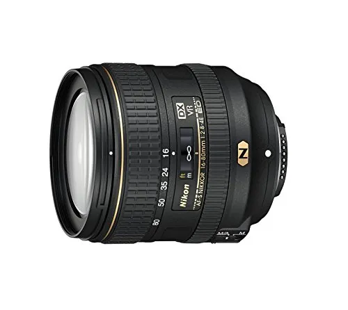 Nikon 16-80mm f/2.8-4E VR DX AF-S ED Zoom-NIKKOR Lens - (rinnovato)