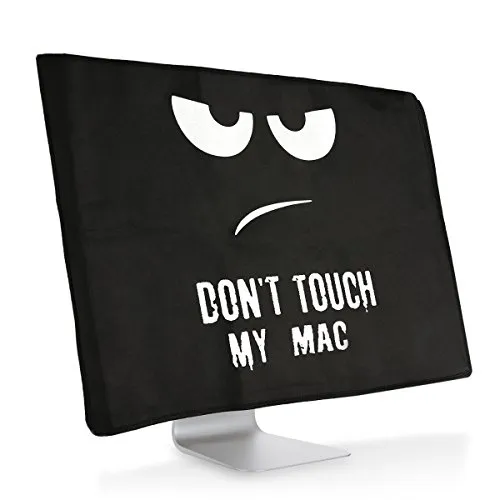 kwmobile Apple iMac 27" / iMac PRO 27" Cover - Protezione Monitor PC Antipolvere Schermo Computer - Custodia Protettiva Don't Touch My Mac