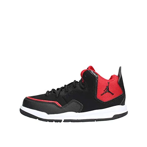 Nike Jordan Courtside 23 (PS), Scarpe da Fitness Bambino, Multicolore (Black/Black/Gym Red 006), 30 EU