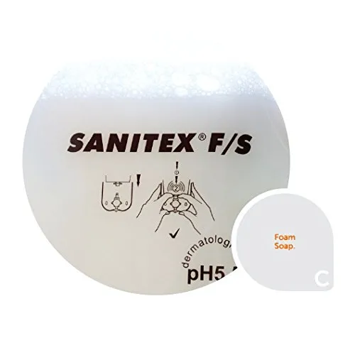 vectair sistemi bk021-fs Sanitex Schiuma di Sapone Refill, 800 ml, colore: bianco (Confezione da 6)