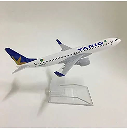 Brasile Varig Boeing 737-800 Modello di Aereo Modellino in Metallo 1: 400 Modello di Aereo Modello di Aereo Aereo Giocattoli di Aereo 16Cm