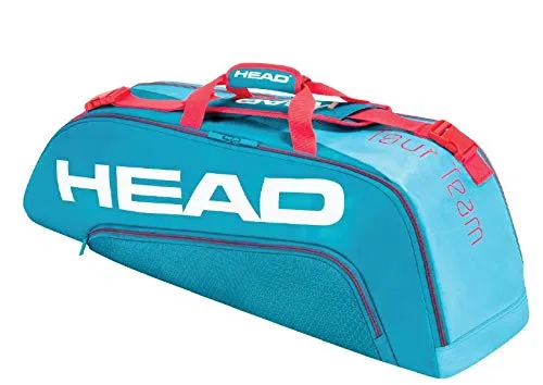 HEAD Tour Team 6R Combi, Borsa per Racchetta Unisex Adulto, Blu/Rosa