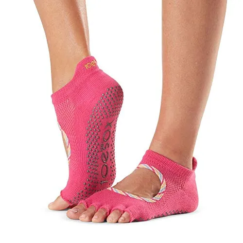 Toesox Bellarina - Calzini antiscivolo da donna, per balletto, yoga, pilates, punta a barre