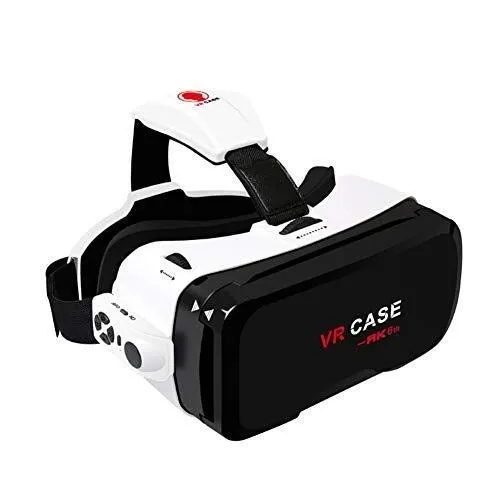 INTER FAST Smartphone VR VR VR Occhiali 3D Occhiali VR Integrated Bluetooth Maniglia Virtuale Occhiali Occhiali 3D Occhiali Occhiali Occhiali 3D Adatto per Cellulare Dimensioni 4.4-6.3