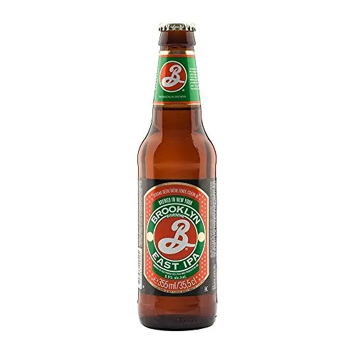 Brooklyn East India Pale Ale (IPA) - Birra americana - 35.5cl - 6 x 35,5 cl