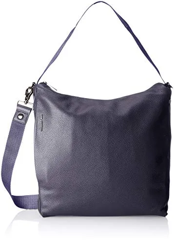 Mandarina Duck Borsa a Spalla Blu (Dress Blue) Mellow Leather P10fzt95 33x33x10 (L x H x W)