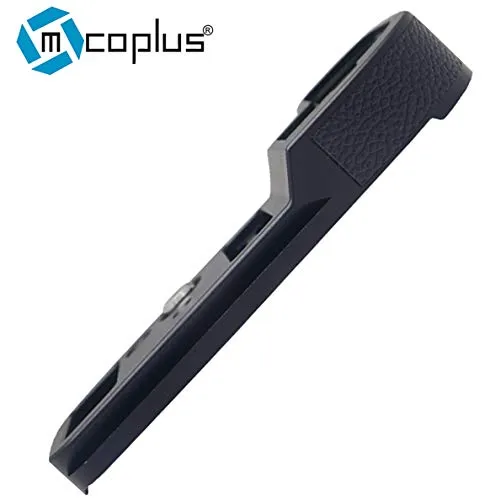 Mcoplus MCO-EOSRG - Impugnatura per Canon EOS R, Supporto in metallo per fotocamera digitale mirrorless Canon EOS R, Alluminio, Nero