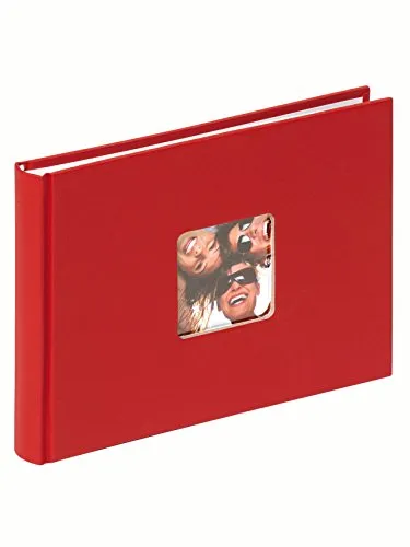 Walther Design, Album Foto Da Incollare Fun, Rosso, 22 x 16 cm