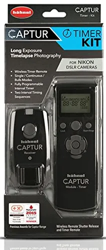 Hähnel 1000.716.0 – Kit con Ricevitore e Module Timer, compatibile con fotocamera Nikon)