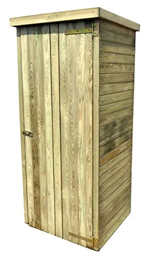 AVANTI TRENDSTORE - Cassino - Casetta da giardino per gli attrezzi in legno di pino impregnato. Dimensioni LAP 80x185x73 cm
