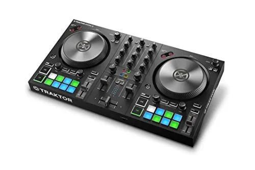 Native Instrument Traktor Kontrol S2 Mk3, Mixer DJ, Nero