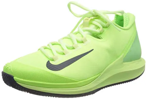 Nike Nikecourt Air Zoom Zero Cly, Scarpa da Tennis Uomo, VOLOST Verde Ghost/Blu Nero-Barely, 42.5 EU