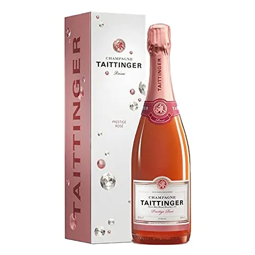 Taittinger Champagne Prestige Rose Brut 12,5% - 750ml in Giftbox