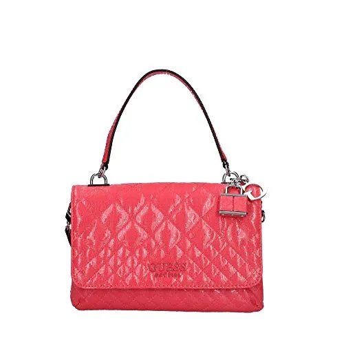 Guess Queenie Top Handle Flap Coral