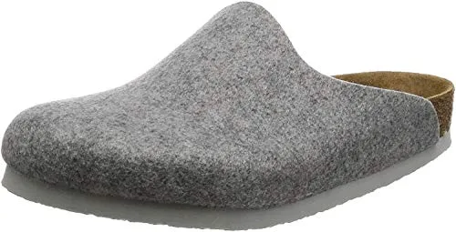 Birkenstock Schuhe Amsterdam Woll-Filz Normal Light Grey (559111) 42 Grau