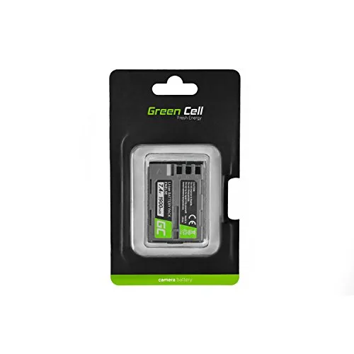 Green Cell® Batteria EN-EL3e per Nikon Fotocamera Digitale (Li-Ion celle 1900mAh 7.4V)