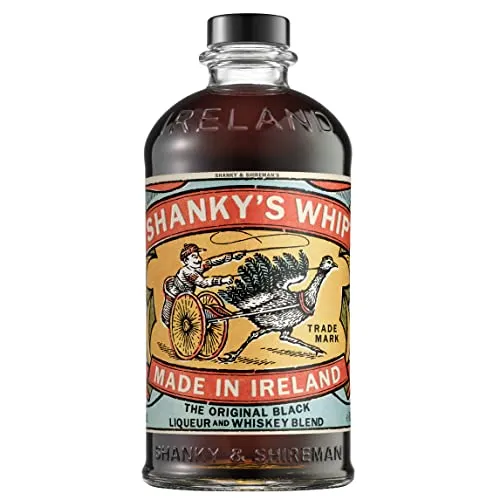 Shanky's Whip 70cl - Liquore Irlandese a Base di Whisky con il Gusto Deliziosamente Dolce e Dorbido della Caramello