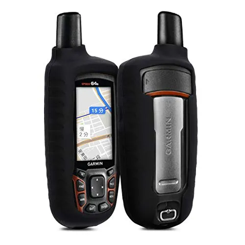 kwmobile Cover in silicone compatibile con Garmin GPSMAP 64 / 64s / 64st - Custodia protettiva antiscivolo compatibile con dispositivi GPS di navigazione - Protezione navigatore