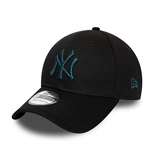 A NEW ERA Era York Yankees MLB cap 39thirty Basecap NY Baseball Kappe Schwarz Blau - L-XL