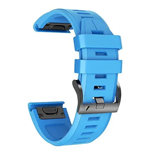 NotoCity Cinturino per Garmin Fenix 6/Fenix 6 PRO/Fenix 5/Fenix 5 Plus/Forerunner 935/945, 22mm Cinturino di Ricambio in Silicone, Braccialetto Quick-Fit, Colori Multipli.