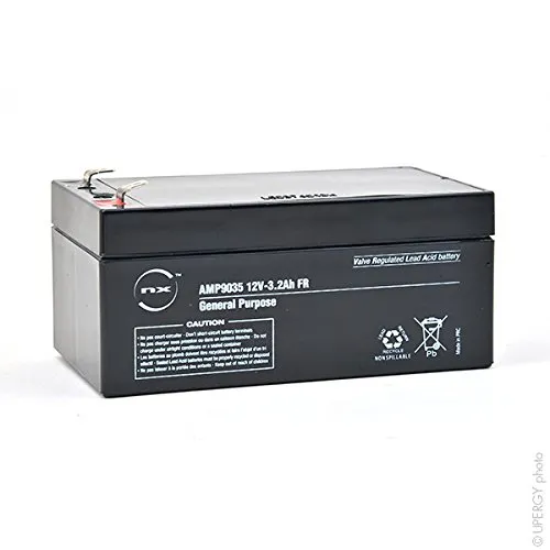 NX - Batteria AGM 12V 3.2Ah F4.8