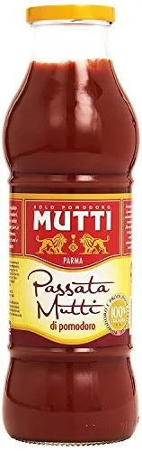Mutti - Passata di Pomodoro, 100% italiano , gr. 700 x 12 bottiglie