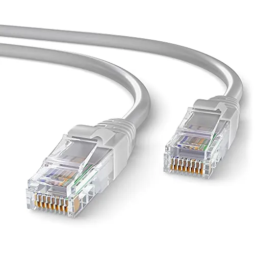 Mr. Tronic 30m Cavo di Rete Ethernet | CAT5E, AWG24, CCA, UTP, RJ45 (30 Metri, Grigio)