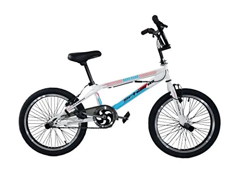 F.lli Schiano Hard Road 20 Bmx, Multicolore (Bianco/Celeste), M