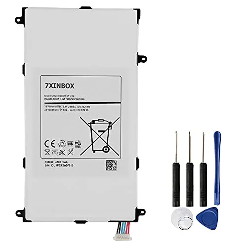 7XINbox T4800E 3.8V 4800mAh Sostituzione batteria per Samsung Galaxy Tab Pro 8.4 '' SM-T320 T321 T325 T327 T4800K