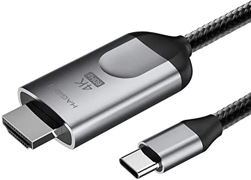 Cavo USB C Cavo HDMI, Tipo C Adattatore HDMI, Thunderbolt Hdmi USB Mini USB C A HDMI Per MacBook Pro 2018/2017, MacBook Air iPad Pro, Surface Book, Samsung S10, Huawei Hagibis