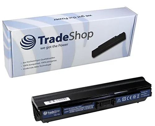 Batteria 6600 mAh per Acer Aspire time Line 1810T 1810-T AS1410 AS-1410 AS1810T AS-1810-T AS1810TZ AS-1810-TZ 1810TZ Aspire One 752 521 Ferrari One 200 merotoner Acer UM09E36 UM09E78