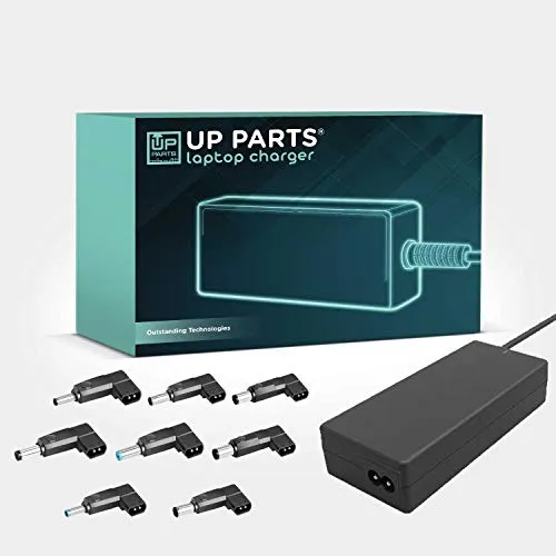 UP PARTS® Marchio e Azienda Italiana - UP-TA10D0 Alimentatore Universale Caricabatterie per Notebook 100 Watt, 8 Connettori per Acer, Asus, Compaq, HP, Fujitsu, Lenovo, Toshiba, Samsung, Sony