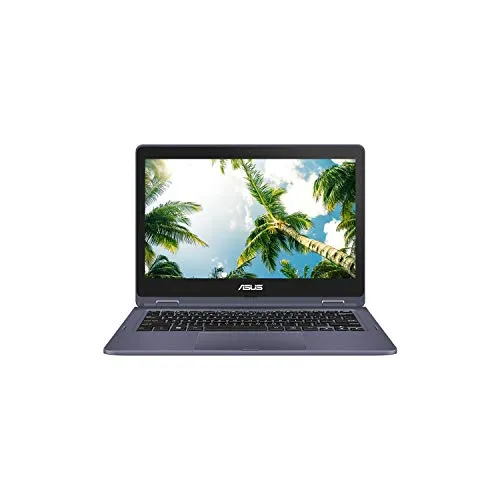 ASUS Vivobook Flip Convertible 11.6" Touchscreen Notebook Intel Celeron N3350, 4GB RAM, 64GB eMMC Windows 10 Pro - TP202NA-EH008R