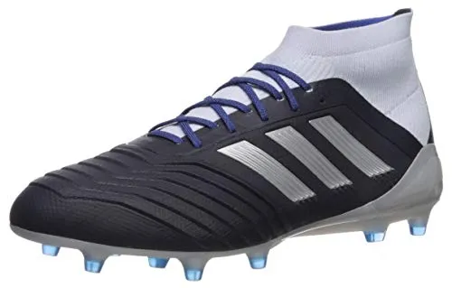 adidas Predator 18.1 FG Cleat Women's Soccer 6 Legend Ink-Silver Metallic-Blue