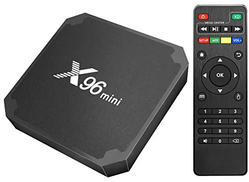 Android TV Box, X96 Mini Smart TV Box, Smart Media Player con 1 GB/8G,Support 4K/WiFi/UHD /H.265/HDMI Streaming Media Player