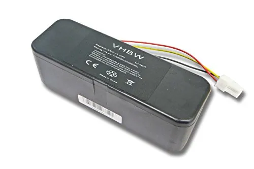Batteria vhbw Li-Ion 4500mah (14.4V) per aspirapolvere Samsung Navibot VCR8855L3B, VCR8857, VCR8877, VCR8894, VCR8896, VCR8897 sostituisce VCA-RBT20.