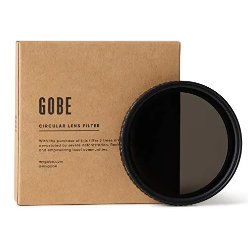 Gobe - Filtro per obiettivi ND variabile ND8-128 (3-7 Stop) 67mm (3Peak)