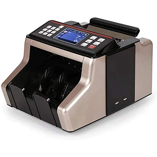 Big Shark Denaro Banco Cassa rilevamento contatore Automatico contraffazione con UV/MG/IR/MT Funzione di conteggio Portatile a casa organizzatore finanza Money Counter