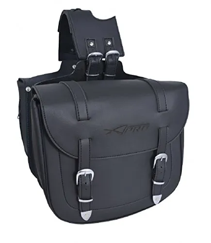 A-Pro DIRT - Coppia borse laterali per motocicletta, 15 L, Nero, 35 x 30 x 15 +7 cm