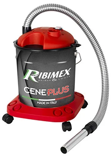 Ribimex Bidone Aspiracenere 'Ceneplus', 950 W