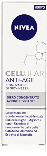 Nivea - Siero Concentrato Anti-Age, Con Acido Ialuronico Ed Estratto Di Magnolia - 40 Ml